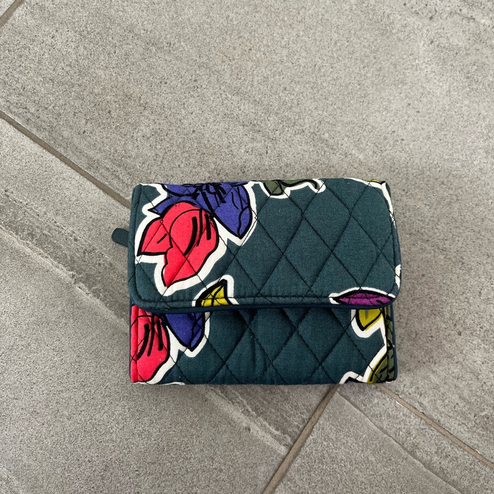 Vera Bradley Mini Button Wallet